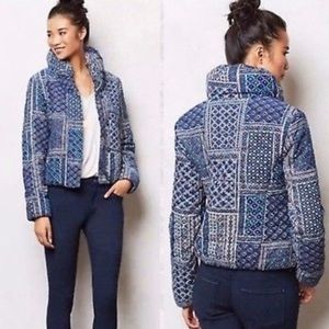 Anthropologie Pilcro Quilted Puffer Jacket